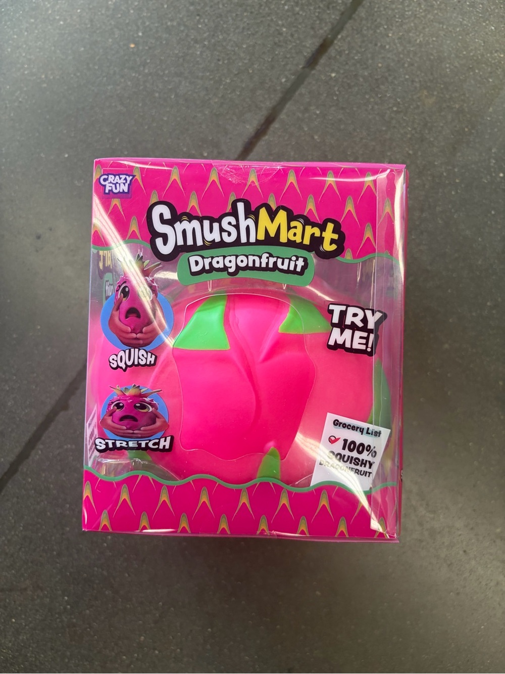 Dragonfruit Sensory Toy - Pink & Green